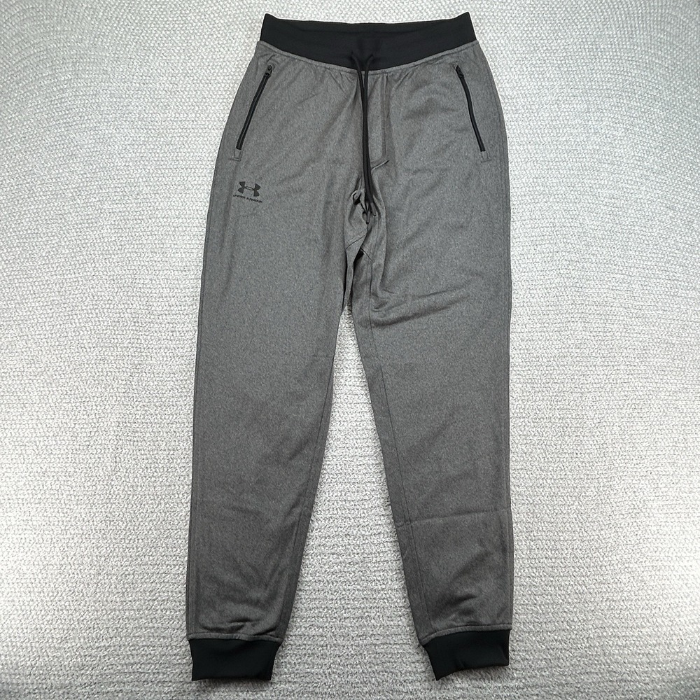 Under‎ Armour Joggers Pants Mens Medium Gray Sportstyle Loose Gym Athleisure